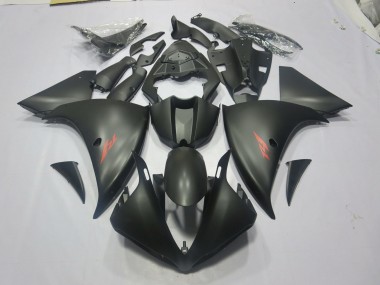 Nero Opaco Rosso 09-11 Yamaha R1 Carene Moto