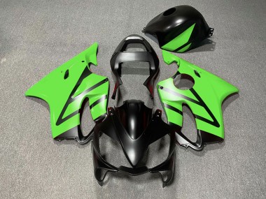 Nero Opaco & Verde 01-03 Honda CBR600 F4i Carene Moto