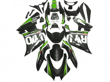 Nero Opaco & Verde 17-23 Suzuki GSXR 1000 Carene Moto