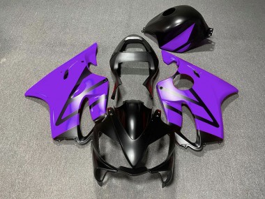 Nero Opaco & Viola 01-03 Honda CBR600 F4i Carene Moto