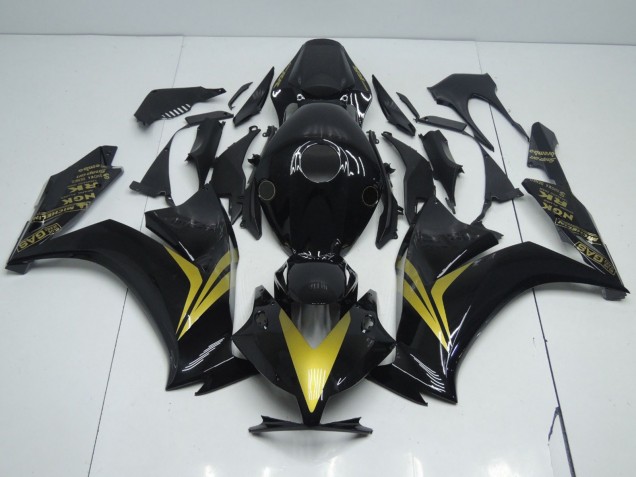 Nero & Oro 12-16 Honda CBR1000RR Carene Moto Nero & Oro 12-16 Honda CBR1000RR Carene Moto