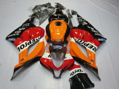 Nero Repsol 09-12 Honda CBR600RR Carene Moto