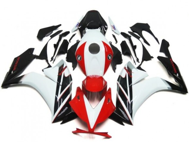 Nero & Rosso/Bianco Lucido 12-16 Honda CBR1000RR Carene Moto Nero & Rosso/Bianco Lucido 12-16 Honda CBR1000RR Carene Moto