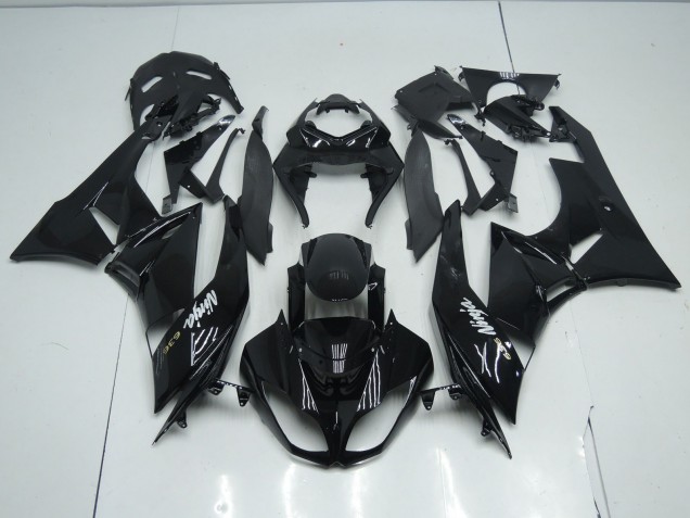 Nero Totale Lucido 09-12 Kawasaki ZX6R Carene Moto Nero Totale Lucido 09-12 Kawasaki ZX6R Carene Moto