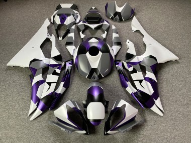 Neve Viola Mistica Camo 08-16 Yamaha R6 Carene Moto