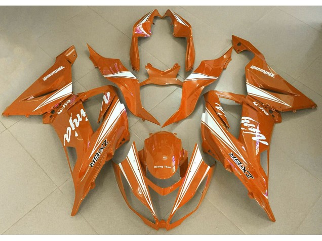 Ninja Arancione 13-18 Kawasaki ZX6R Carene Moto Ninja Arancione 13-18 Kawasaki ZX6R Carene Moto