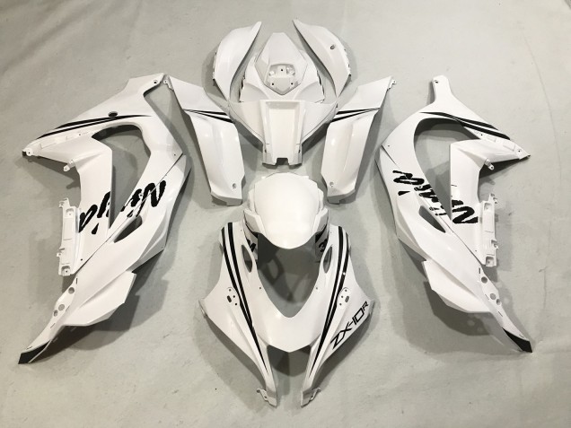 Ninja Bianco 16-19 Kawasaki ZX10R Carene Moto Ninja Bianco 16-19 Kawasaki ZX10R Carene Moto