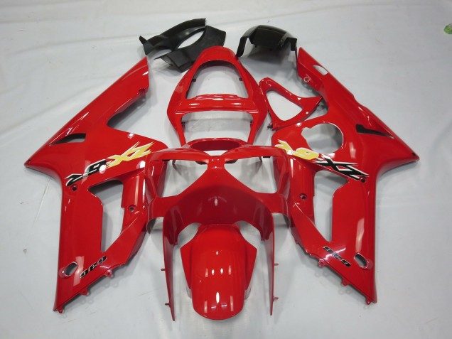 Ninja Rosso 03-04 Kawasaki ZX6R Carene Moto Ninja Rosso 03-04 Kawasaki ZX6R Carene Moto