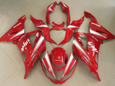 Ninja Rosso 13-18 Kawasaki ZX6R Carene Moto