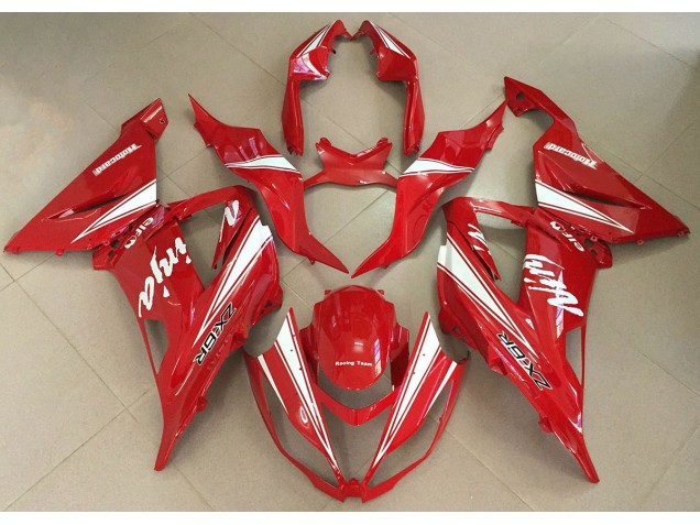Ninja Rosso 13-18 Kawasaki ZX6R Carene Moto Ninja Rosso 13-18 Kawasaki ZX6R Carene Moto