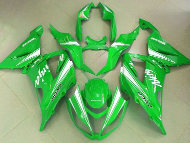 Ninja Verde 13-18 Kawasaki ZX6R Carene Moto
