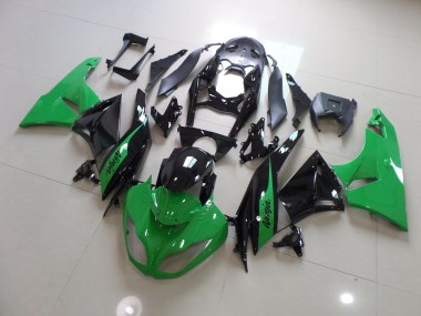 Ninja Verde Nero 09-12 Kawasaki ZX6R Carene Moto
