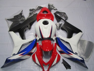 OEM Design In Stile Bianco Rosso Blu 07-08 Honda CBR600RR Carene Moto