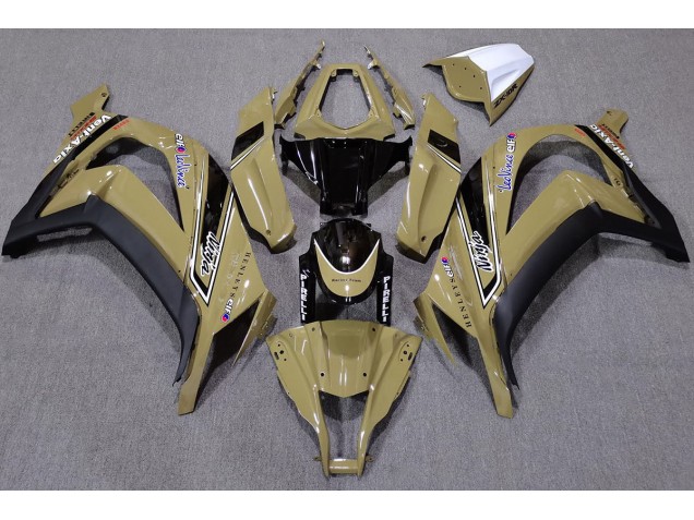 OEM Stile Desert Tan 11-15 Kawasaki ZX10R Carene Moto OEM Stile Desert Tan 11-15 Kawasaki ZX10R Carene Moto