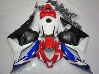 OEM Stile Nero Bianco Rosso & Blu 09-12 Honda CBR600RR Carene Moto