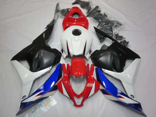 OEM Stile Nero Bianco Rosso & Blu 09-12 Honda CBR600RR Carene Moto