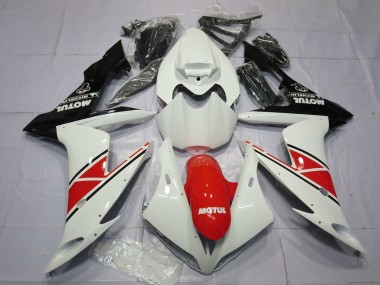 OEM Stile Rosso & Bianco 04-06 Yamaha R1 Carene Moto