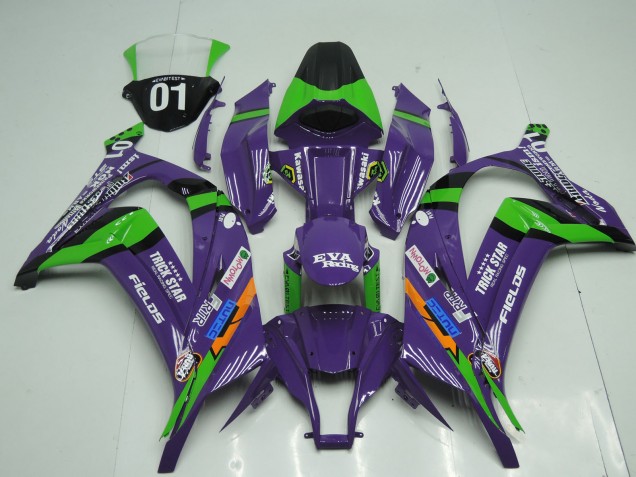 OEM Stile Viola 11-15 Kawasaki ZX10R Carene Moto OEM Stile Viola 11-15 Kawasaki ZX10R Carene Moto