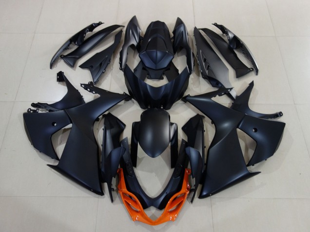 Opaco & Arancione 09-16 Suzuki GSXR 1000 Carene Moto Opaco & Arancione 09-16 Suzuki GSXR 1000 Carene Moto