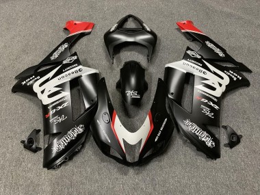 Opaco Personalizzato 07-08 Kawasaki ZX6R Carene Moto
