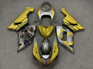 Oro & Argento 05-06 Kawasaki ZX6R Carene Moto