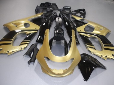 Oro Lucido & Nero 98-07 Yamaha YZF600 Carene Moto
