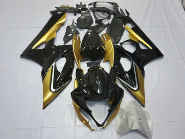 Oro & Nero 05-06 Suzuki GSXR 1000 Carene Moto