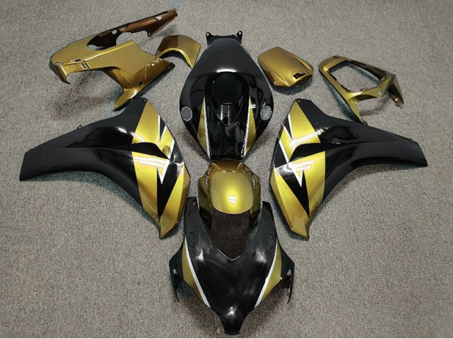 Oro & Nero 08-11 Honda CBR1000RR Carene Moto Oro & Nero 08-11 Honda CBR1000RR Carene Moto