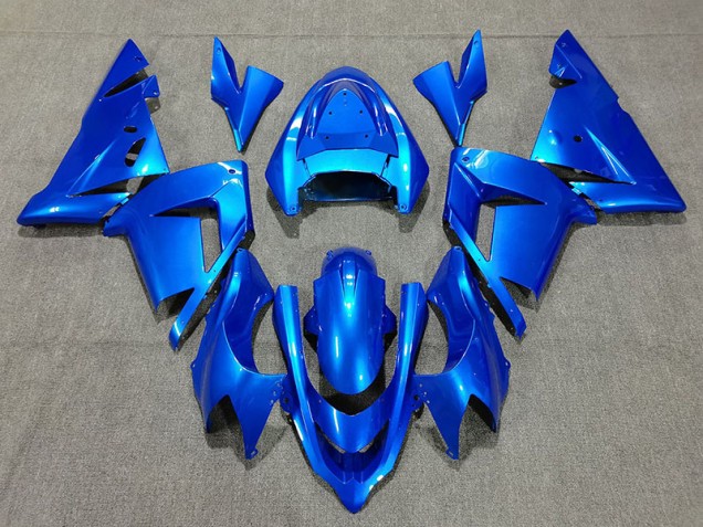 Perla Blu Brillante 04-05 Kawasaki ZX10R Carene Moto Perla Blu Brillante 04-05 Kawasaki ZX10R Carene Moto