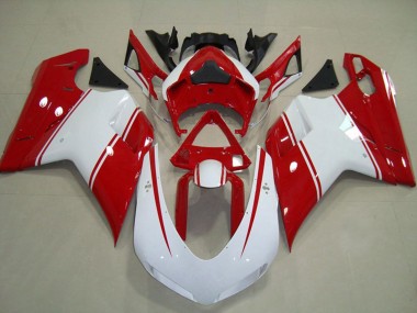 Perno Rosso & Bianco 07-14 Ducati 848 1098 1198 Carene Moto