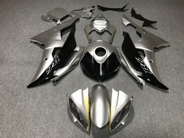 Personalizzato Argento & Nero 08-16 Yamaha R6 Carene Moto