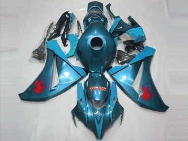 Personalizzato Azzurro 08-11 Honda CBR1000RR Carene Moto
