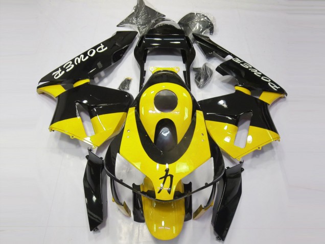 Potenza Gialla Lucida 03-04 Honda CBR600RR Carene Moto Potenza Gialla Lucida 03-04 Honda CBR600RR Carene Moto