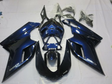 Profondo Blu 07-14 Ducati 848 1098 1198 Carene Moto