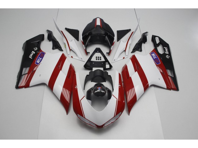 Profondo Rosso 07-14 Ducati 848 1098 1198 Carene Moto Profondo Rosso 07-14 Ducati 848 1098 1198 Carene Moto