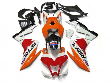 Repsol Bianco & Rosso 12-15 Aprilia RS4 125 Carene Moto