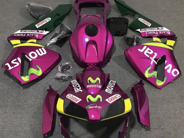 Rosa Caldo Movistar 03-04 Honda CBR600RR Carene Moto