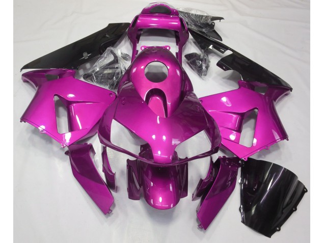 Rosa Caldo Tinta Unita 03-04 Honda CBR600RR Carene Moto Rosa Caldo Tinta Unita 03-04 Honda CBR600RR Carene Moto