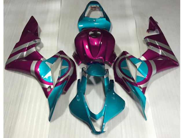 Rosa Capitan America 07-08 Honda CBR600RR Carene Moto
