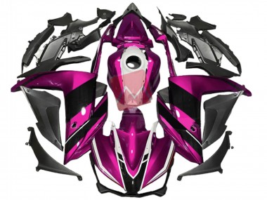 Rosa In Bianco & Nero 15-18 Yamaha R3 Carene Moto