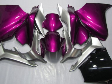 Rosa Intenso & Argento 10-13 Honda VFR1200 Carene Moto