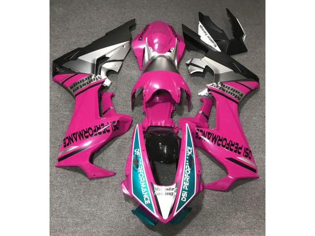 Rosa Lucido & Azzurro 17-23 Honda CBR1000RR Carene Moto Rosa Lucido & Azzurro 17-23 Honda CBR1000RR Carene Moto