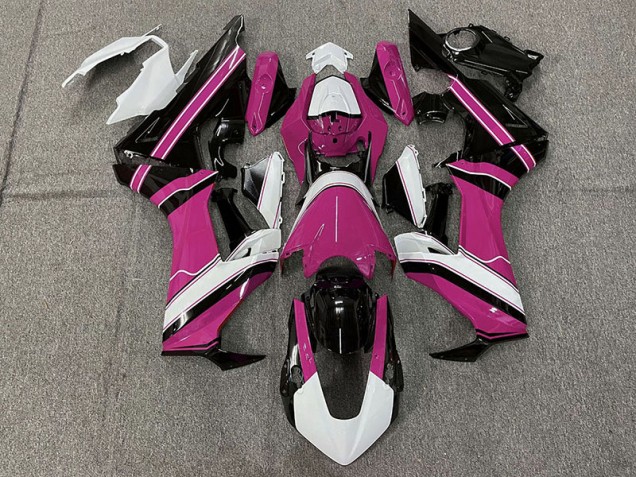 Rosa Lucido Bianco & Nero 17-23 Honda CBR1000RR Carene Moto Rosa Lucido Bianco & Nero 17-23 Honda CBR1000RR Carene Moto