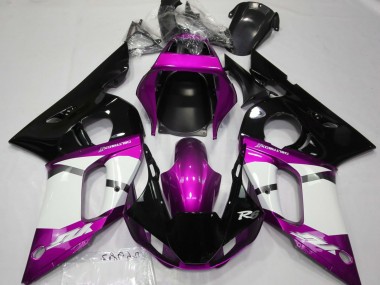 Rosa Metallizzato 98-02 Yamaha R6 Carene Moto