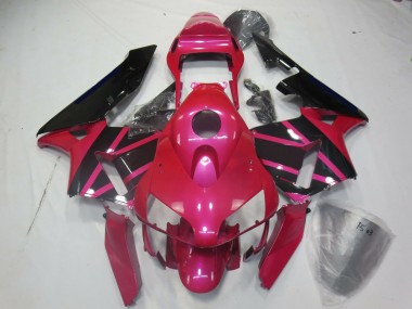 Rosa & Nero 03-04 Honda CBR600RR Carene Moto