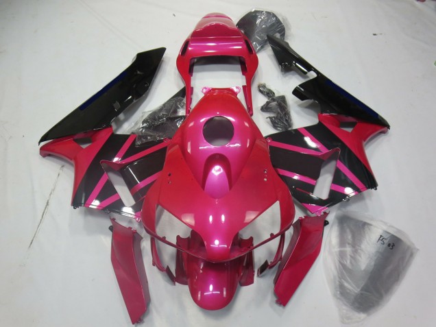 Rosa & Nero 03-04 Honda CBR600RR Carene Moto