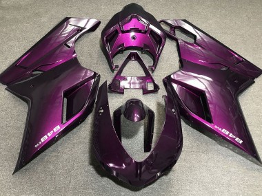 Rosa Scuro 07-14 Ducati 848 1098 1198 Carene Moto