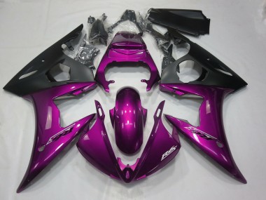 Rosa Scuro Lucido 05 Yamaha R6 Carene Moto