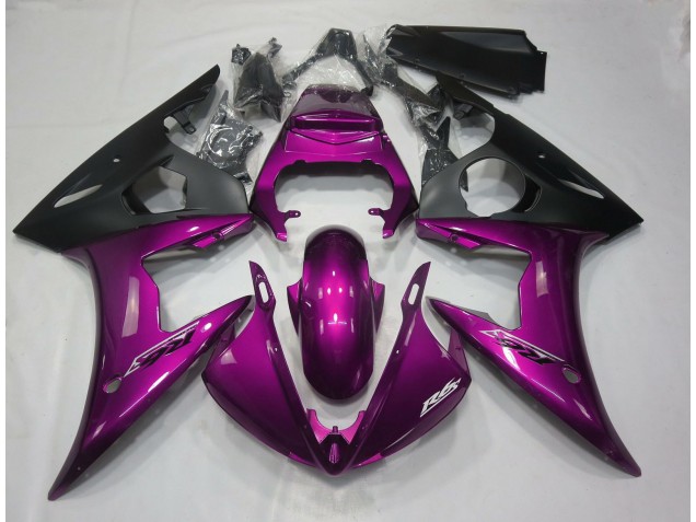 Rosa Scuro Lucido 05 Yamaha R6 Carene Moto Rosa Scuro Lucido 05 Yamaha R6 Carene Moto