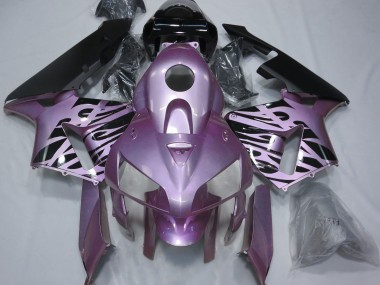 Rose Pourpre Flamme 05-06 Honda CBR600RR Carene Moto